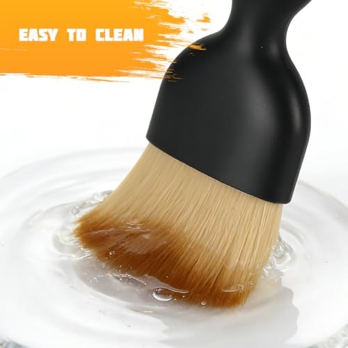 4PCS Car Detailing Brush Kit, Automotive Dusting Cleaning Kit - Image 6