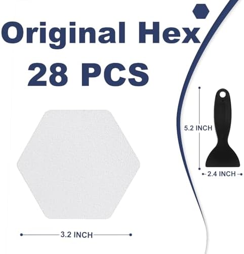 Gecork 28PCS Anti-Slip Shower Stickers - Image 5