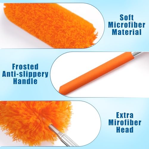 Tanlade 12 Pcs Microfiber Feather Dusters - Image 3