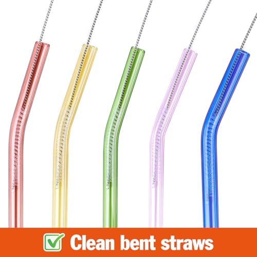 AZEN 15 Pack Straw Cleaner Brush Set, 12 inch Extra Long, 5 Different Diameters - Image 4