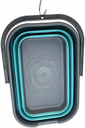 SAMMART 12L Collapsible Rectangular Handy Bucket/Multiuse Foldable Water Pail - Image 7
