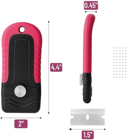 Bates- Razor Blade Scraper, Locking Razor Scraper Set - Image 5