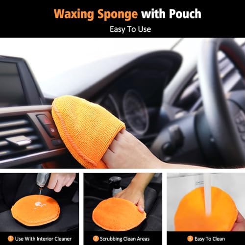 YeewayVeh 7PCS Car Interior Detailing Kit, Leather Cleaning Set - Image 7
