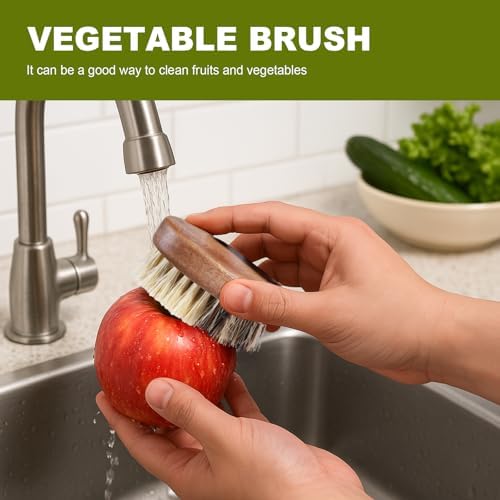 SAMEBUTECO Fruit & Vegetable Cleaning Brushes - Image 4