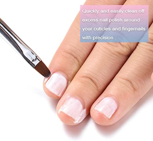 2Pcs Nail Clean Up Brushes, Nail Brushes - Image 2