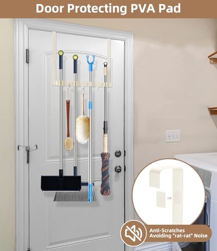Broom Holder Over The Door - Image 4
