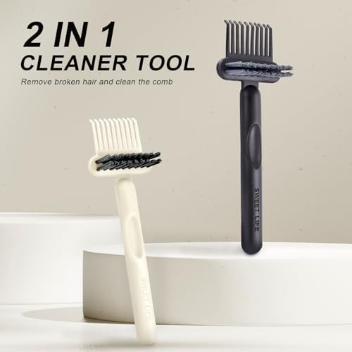 2 Pack Hair Brush Cleaning Tool, 2-in-1 Cleaner Tool, Portable Cleaning Tool Set - Image 2