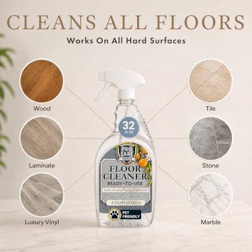 ProCare Citrus Floor Cleaner | Streak Free Cleaner - Image 2