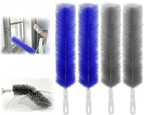 Bendable Microfiber Head, 2026 Upgraded Fan Cleaner Brush Reusable Dust Remover by Unknown