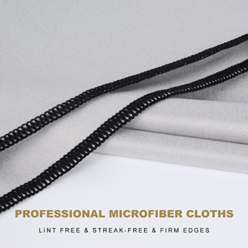 SINLAND Microfiber Glass Polishing Cloths Large Size Thick Lintless Drying - Image 3
