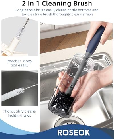 ROSEOK 2 in 1 Bottle Brush - Image 3
