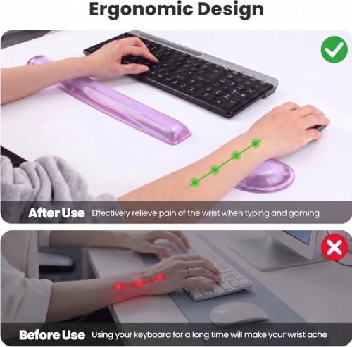 Gel Keyboard & Mouse Wrist Rest Set - Image 3