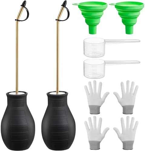 2 Pack Diatomaceous Earth Powder Duster, 8OZ Garden Powder Applicator Dispenser by Acomfortablehomestartshere