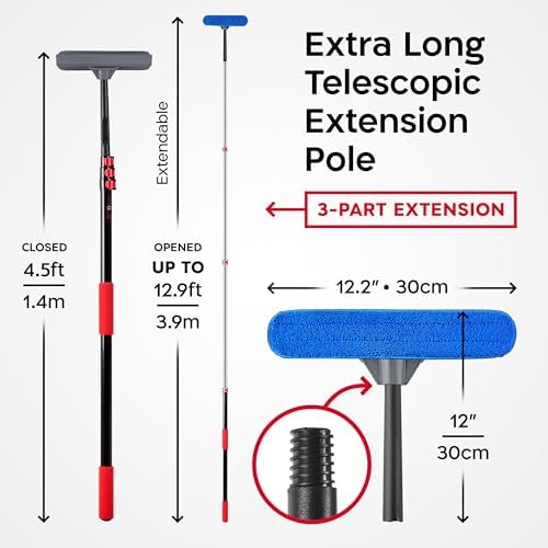 20 Feet High Reach Professional Window Squeegee - Image 6
