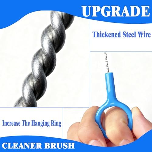 Heavy-Duty 12inch Long Straw Cleaner Brush Set 6 Pack Reusable - Image 4