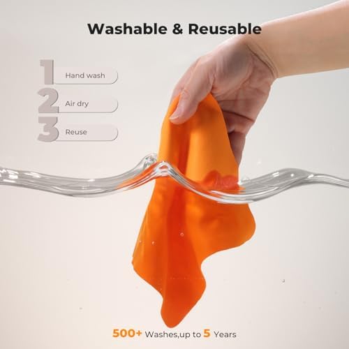 K&F CONCEPT Microfiber Lens Cleaning ClothX12, Glasses Cleaning, High Density - Image 5