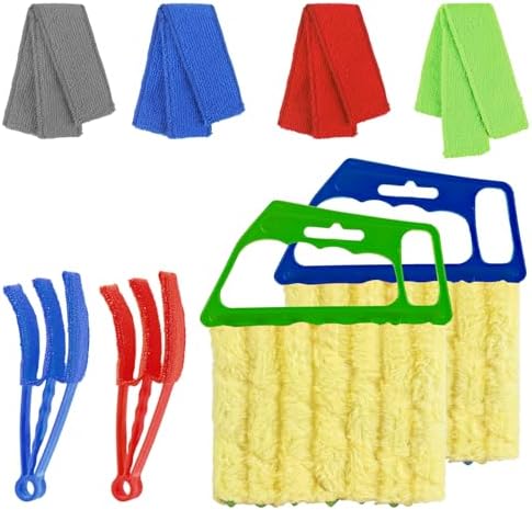 4 Pcs Window Venetian Blind Cleaner Duster Tool Set by MUZHUPGUZ
