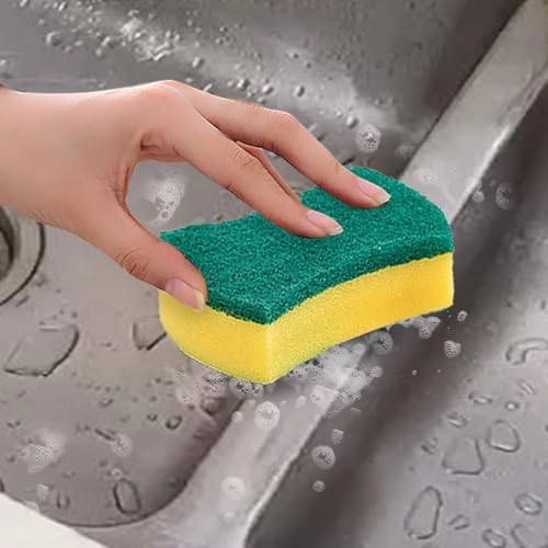 24 Pack Kitchen Cleaning Sponges Heavy Duty Scrub Sponges - Image 4
