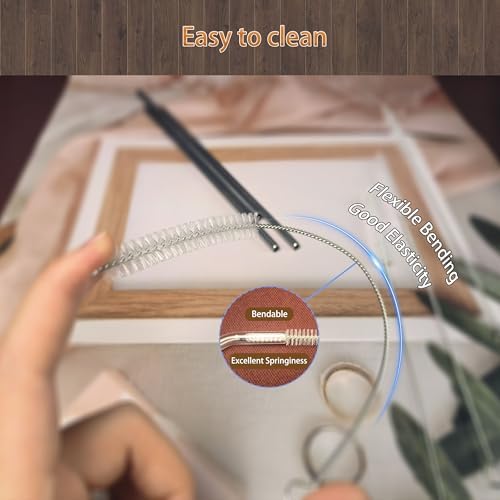 ClDYAUST Straw Cleaner Brush Extra Long 12 Inch 4 PCS Straw Brush - Image 4