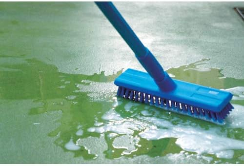Vikan 70412 10-3/4" Polyester Stiff Bristle Deck Scrub - Image 4