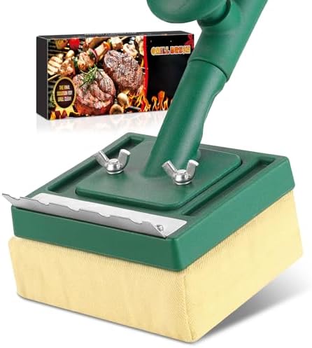 Grill Brush Bristle Free 22" Steam Cleaner, Safe by Jkoeier