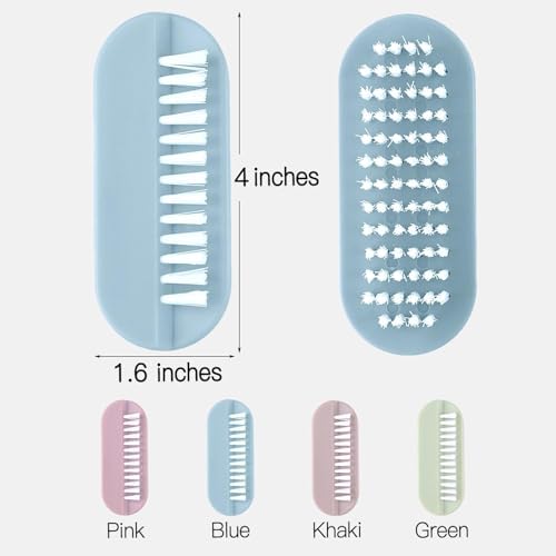 Nail Brush 4 Pack With Double Sided Bristles - Image 5