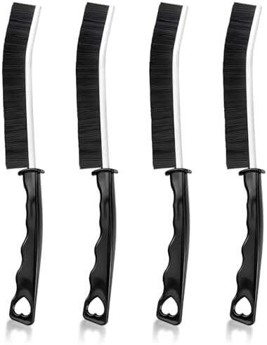 4 Pcs Multi-Purpose Hard Bristle Crevice Cleaning Brush Small Deep Gap Cleaning by Unknown