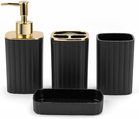 RRM Bathroom Accessories Set 4 Piece by RRM