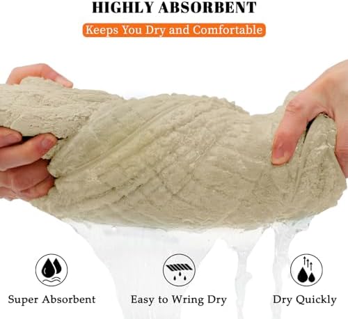 4 Pack Bath Towels Set 35 x 70in Extra Large, Ultra Soft Microfiber - Image 6