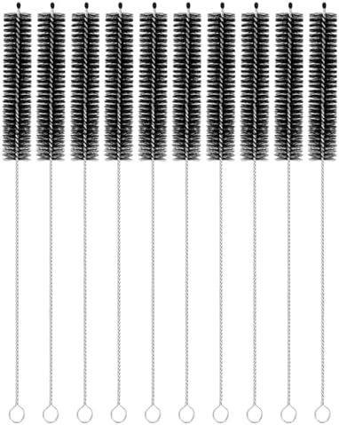 uxcell 10Pcs Drinking Straw Cleaning Brushes, Sippy Cup, Bottle and Tube by uxcell