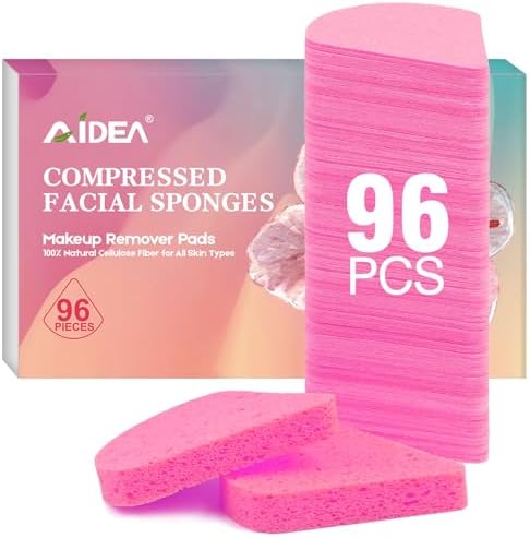 AIDEA Compressed Facial Sponges, Fcae Sponges by AIDEAHOME