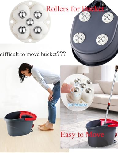 4pcs Caster Wheels, 360° Rollers Compatible - Image 5
