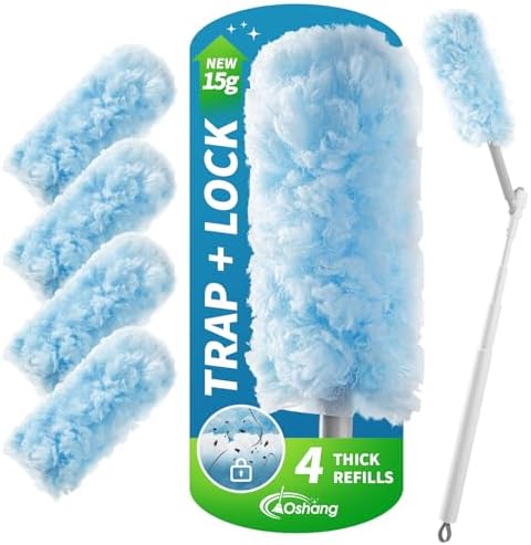 oshang Disposable Heavy Duty Duster Refills, 4 Pack by oshang