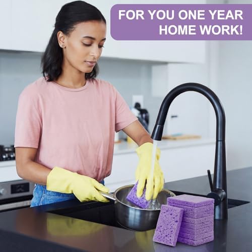 Zhengmy 48 Pcs Sponges Bulk Sponges Kitchen Compressed Sponge - Image 6