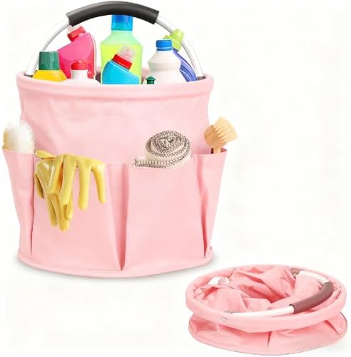 Cleaning Caddy for Cleaning Supplies, 17L Cleaning Supply Caddy by Ashmacdo