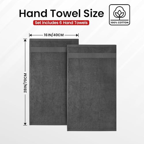 Infinitee Xclusives 100% Cotton Hand Towels - Image 3