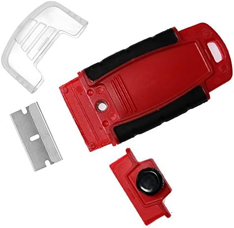 Plastic Razor Blade Scraper Hand Held Window Vinyl Tint Scraper Pack 2 - Image 6