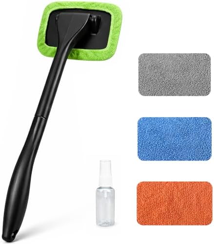 Car Windshield Cleaner Tool, Inside Windshield Cleaning Tool by Miunice