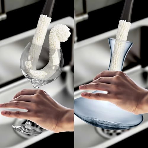 HIC Kitchen Bar Soft Foam Decanter Brush - Image 3
