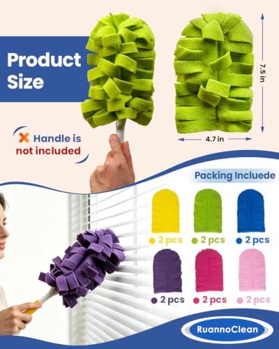 12 PCS Reusable Duster Refills Compatible - Image 4