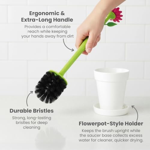 Vigar Flower Power Toilet Brush - Image 5