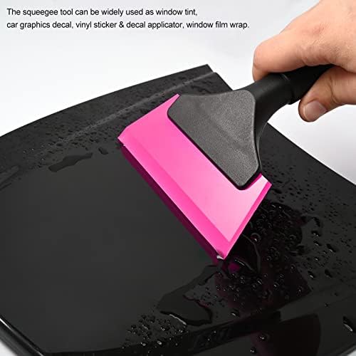 EHDIS Small Squeegee 5 inch Rubber Window Tint Windshield Scraper - Image 3