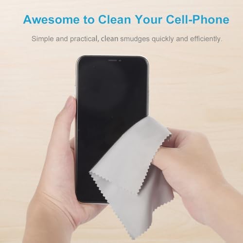 8 PCS Eyeglass Microfiber Cleaning Cloth - Image 4