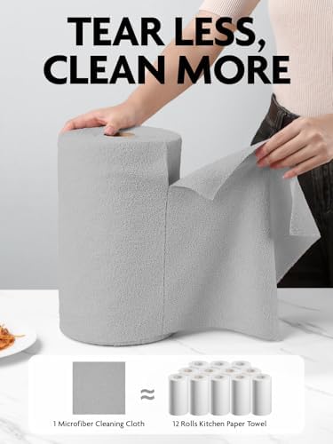 Fantasticlean Microfiber Cleaning Cloth Rolls- 150 Sheets - Image 3