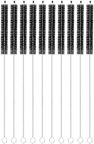 uxcell 10Pcs Drinking Straw Cleaning Brushes, Sippy Cup, Bottle and Tube by uxcell