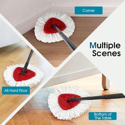 4 Pack Mop Head Replacement Compatible - Image 3