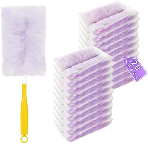 Duster Refills Compatible with Swiffer Duster, Heavy Duty Multi Surface Duster by Hlmsyurx
