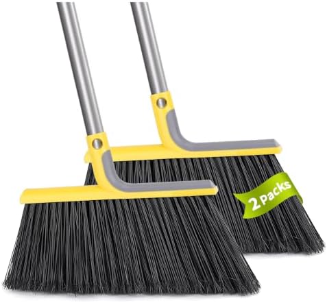 Panda Grip 2 Pack Outdoor Broom by PANDAGRIP