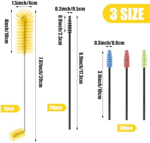 Hummingbird Feeder Cleaning Brush, 19 Pieces 3 Size - Image 2
