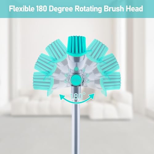 180°Rotating Head Rubber Broom - Image 3